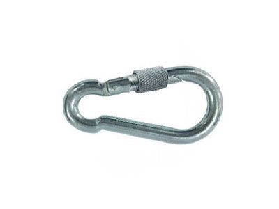 Карабин пожарный с фиксатором DIN 5299 М10 Starfix SMP-53198-1