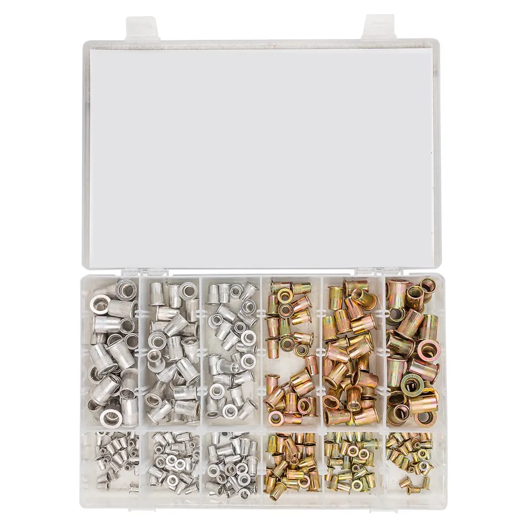 Набор заклепок алюминиевых и стальных 300 шт Forsage F-36480