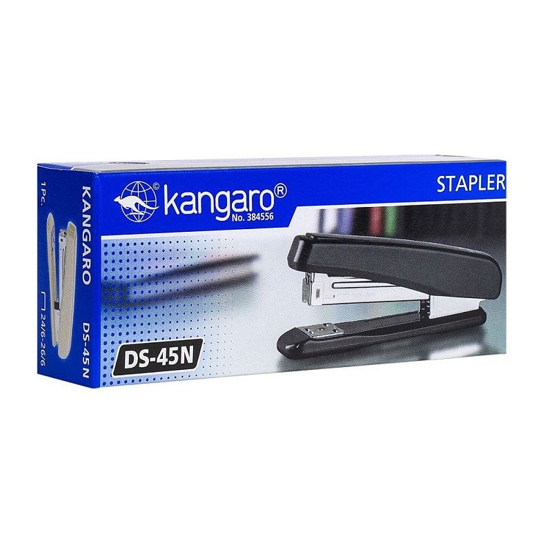 Скобосшиватель "DS-45N, № 24/6, 26/6, 30 листов, черный