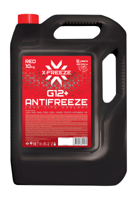 Антифриз G12+, в п/э кан. кг X-Freeze 430140010