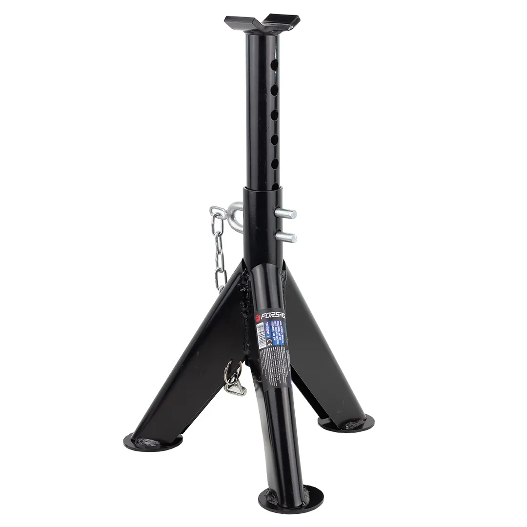Подставка ремонтная механическая с двойной фиксацией и упортными пятками 3 т, 345-525 мм Forsage F-TRF30301-1