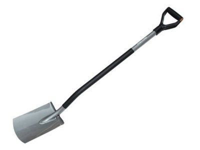 Лопата штыковая с закругл.лезвием Ergonomic Fiskars 1001411