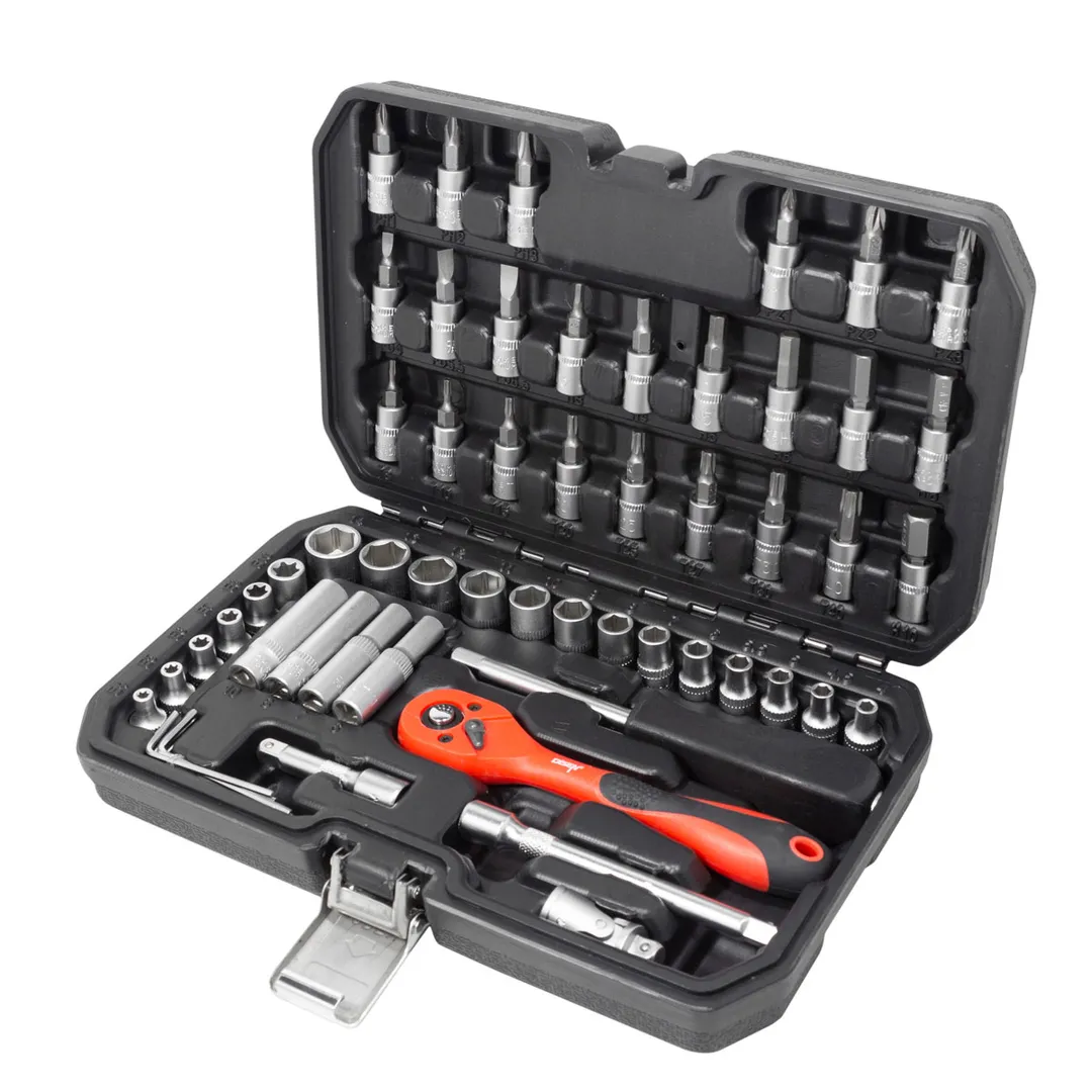 Набор инструментов 56 пр. 1/4'' 6-гр. DISEN DS-2571-5