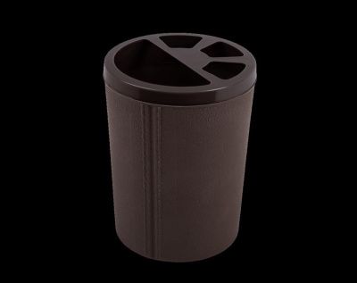 Подставка для зубных щеток Draco, цвет шоколадный BEROSSI АС 40345000