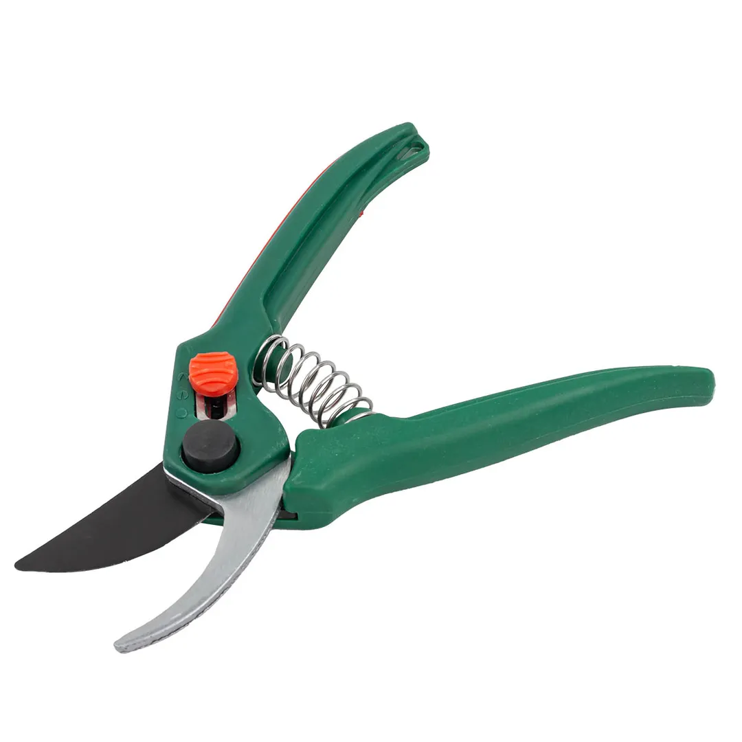 Секатор садовый в пластиковом корпусе с боковой фиксацией, L-180 мм, WMC TOOLS WMC-HW19120402-2