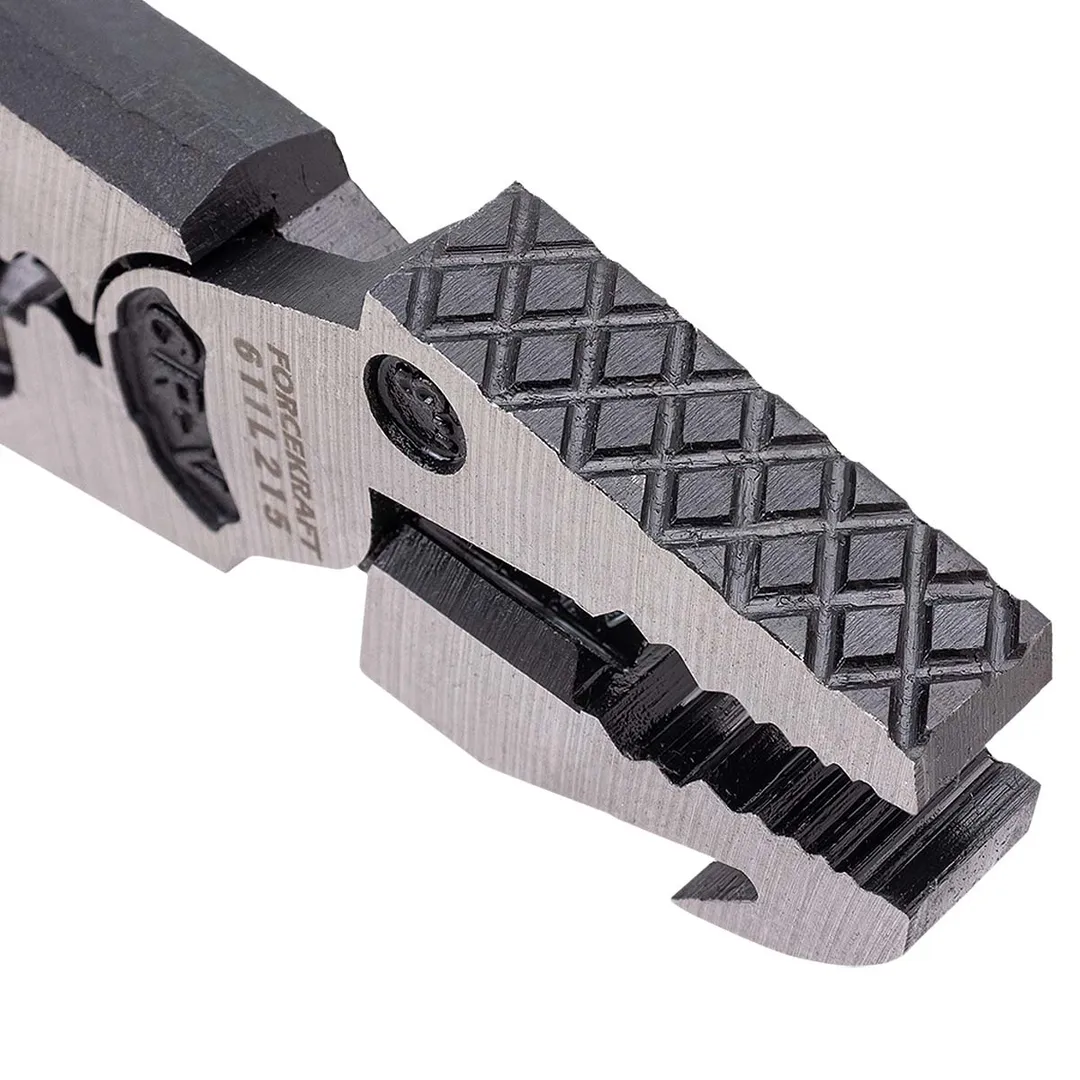 Плоскогубцы комбинированные многофункциональные 220 мм ForceKraft FK-611L215