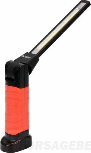 Фонарь светодиодный 5+3 W, 600/260lm, 3.7V, 2600mAh Yato YT-08518