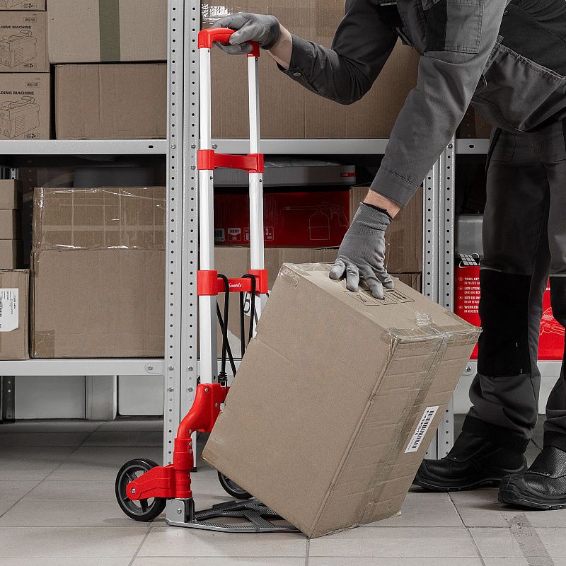 Тележка хозяйственная, складная, 2 колесная, грузоподъемность 70 кг Matrix 98206