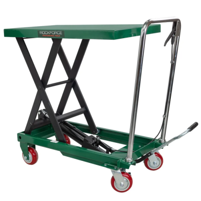 Тележка подъемная гидравлическая 300кг RockForce RF-SPT 300A