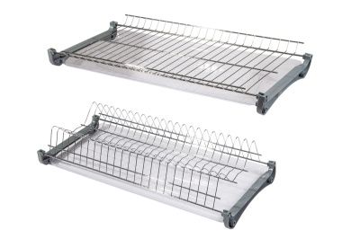 Сушка для посуды 700, хром, 1уп - 10компл, GRIDLI 123020