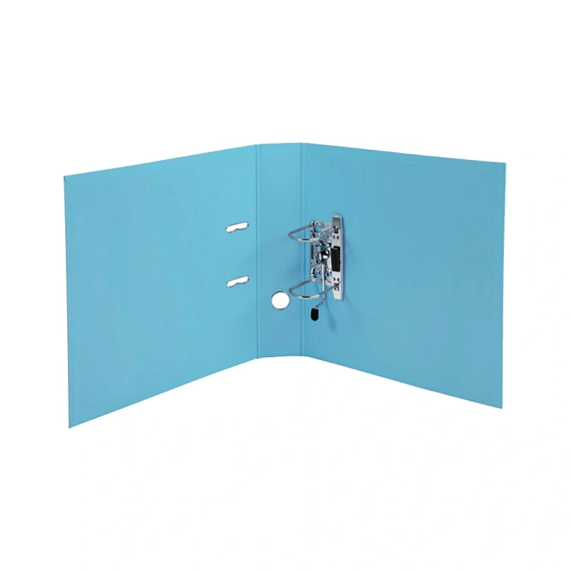 Папка-регистратор, A4, 70 мм, ПВХ, голубой