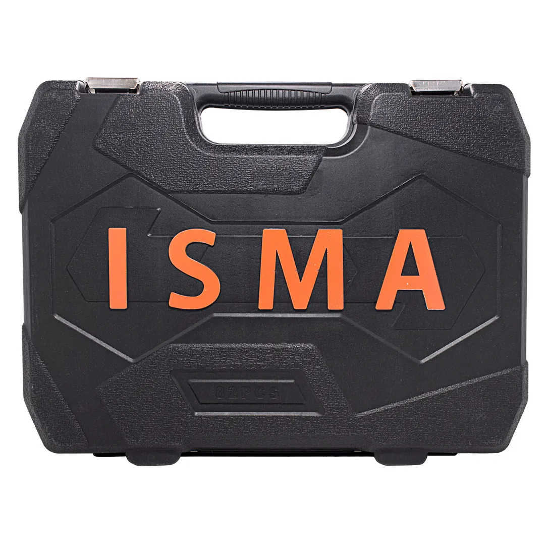 Набор инструментов 82 пр. 1/4''&1/2'', 6-гр. ISMA ISMA-4821-5