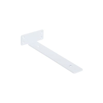 Полкодержатель мет. MAST 250*100*40*5 белый AKS 124303