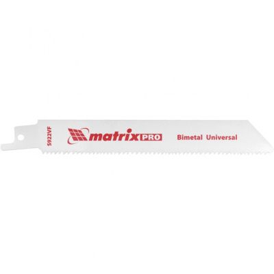 Полотна универсальные для сабельной пилы S922VF, 125/1,8-2,5 мм, Bimetal, 2 шт, Pro Matrix 782001