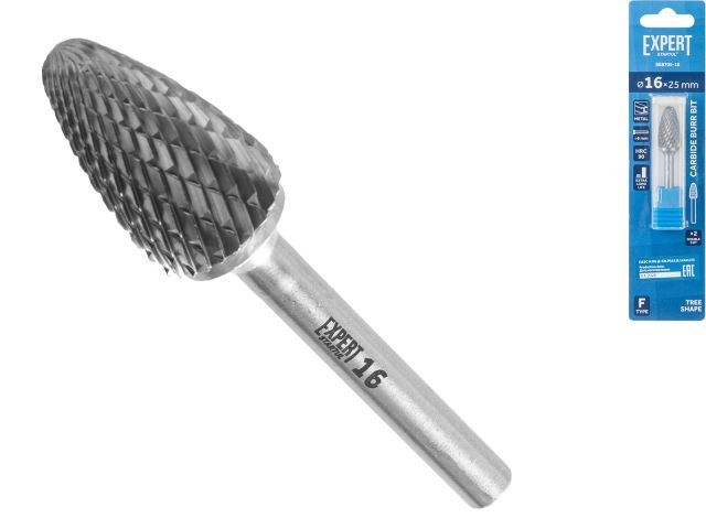 Борфреза твердосплавная тип F 16x25мм EXPERT STARTUL SE8705-16