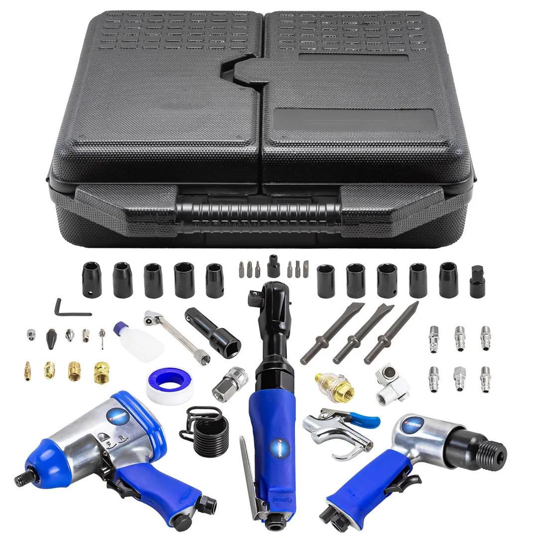 Набор пневматического инструмента с аксессуарами 50 пр. Forsage F-RP7850-50 (RP7412, ST-5540, RP17621)