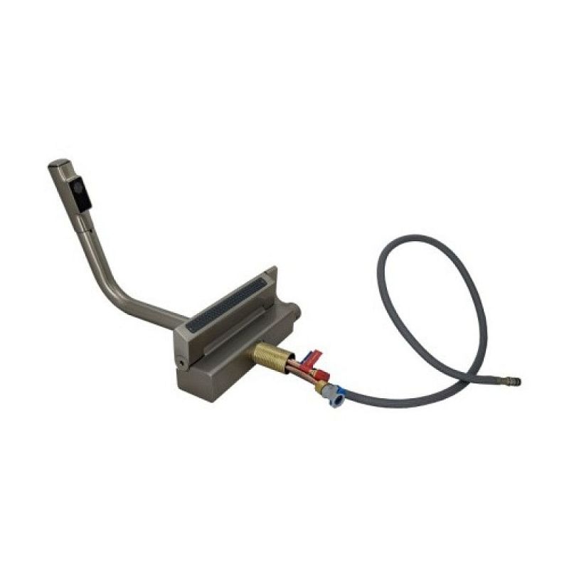 Смеситель для кухни, нержавейка, черный Wisent WX4055