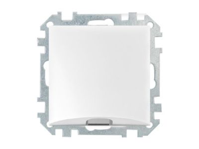 Розетка для вывода кабеля, скрытая белая, Стиль, Bylectrica ВК-101