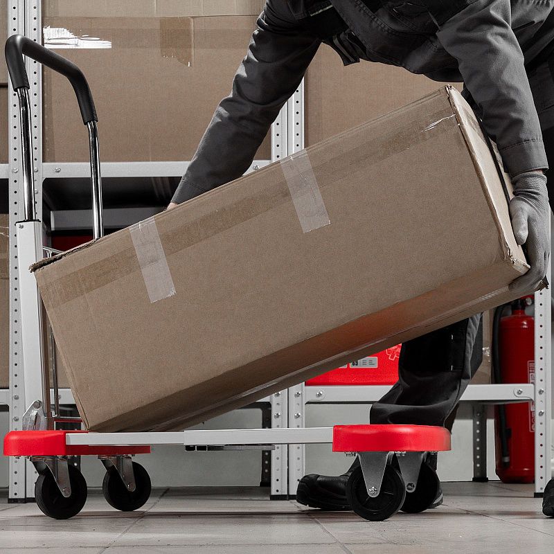 Тележка хозяйственная, телескопическая, грузоподъемность 150 кг Matrix 98210