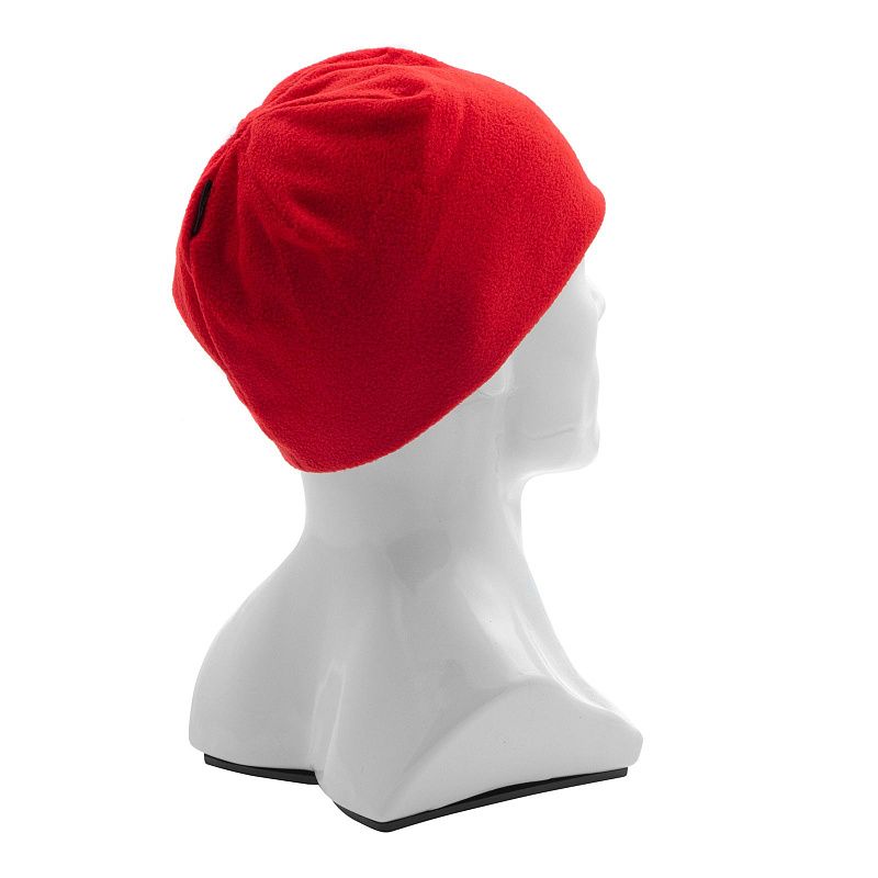 Шапка из флиса для взрослых, размер 58-59, красная Сибртех 68811