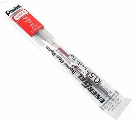Стержень-роллер "Pentel EnerGel", 0.5 мм, 110 мм, красный