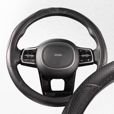 Оплетка экокожа M Art- 7 Черная SKYWAY S01102048