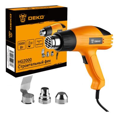 Фен строительный (термовоздуходувка) HG2000 DEKO 083-1123
