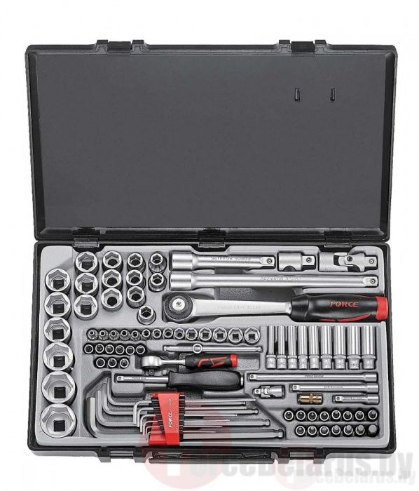 Набор инструментов 1/4''&1/2'' 87 пр. Force 4234B2641