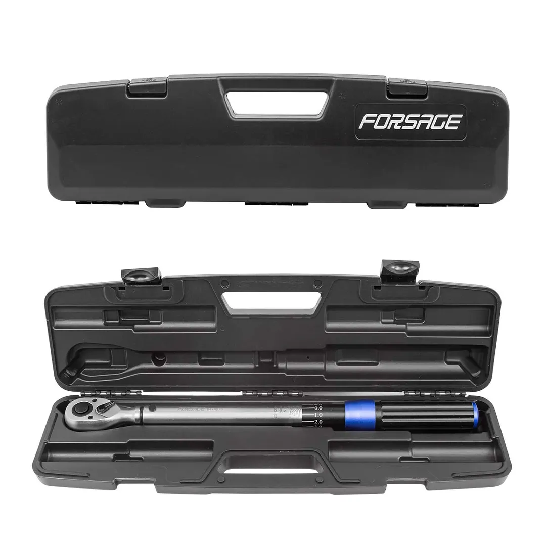 Ключ динамометрический щелчкового типа с быстрой фиксацией ''Premium'' 20-120Нм 1/2'' Forsage F-6474525