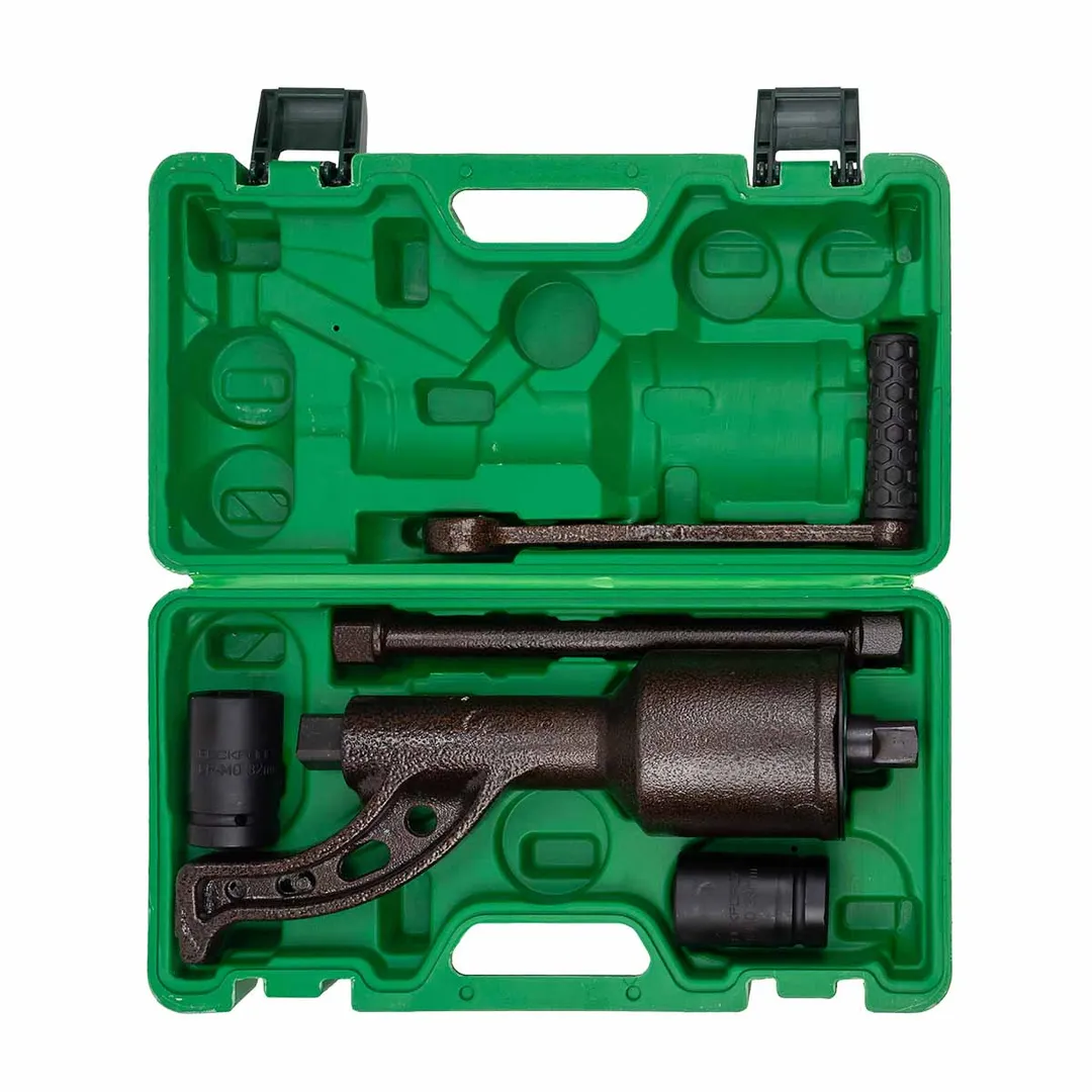 Гайковерт ручной с редуктором 1", головки 32, 33 мм, L330 мм, передаточное число 1:78, 7500 Н/м RockForce RF-34114103 HS