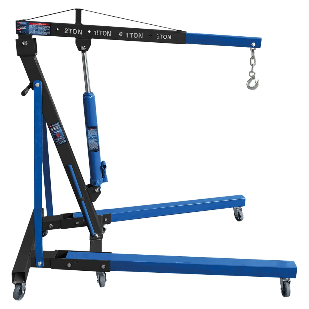 Кран гидравлический 2 т, h подъема 2200 мм, складной Forsage F-T32002 (из 2-х частей)