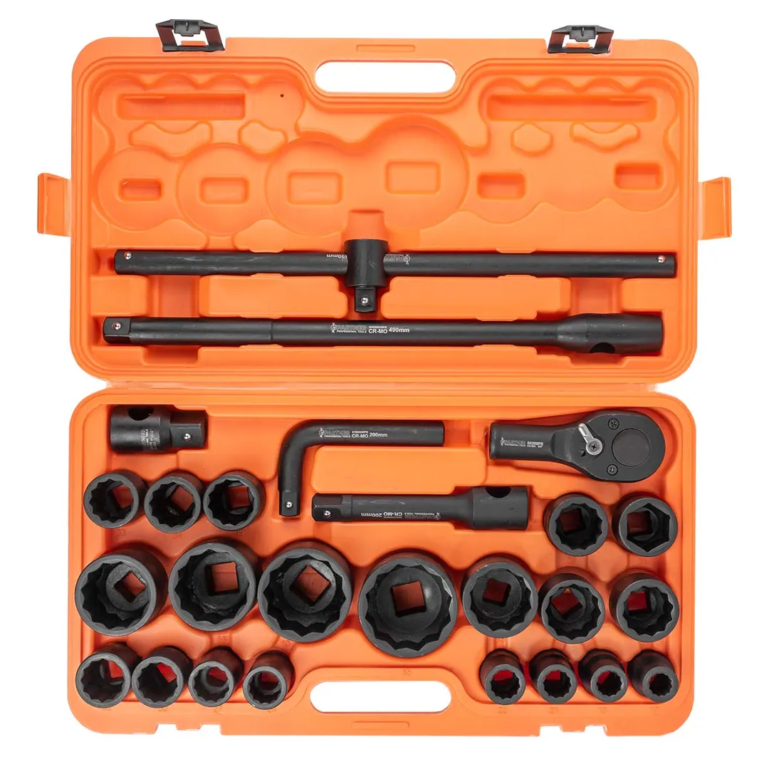 Набор инструментов ударных 26 пр. 3/4'', 12гр. Partner PA-68262-9MPB