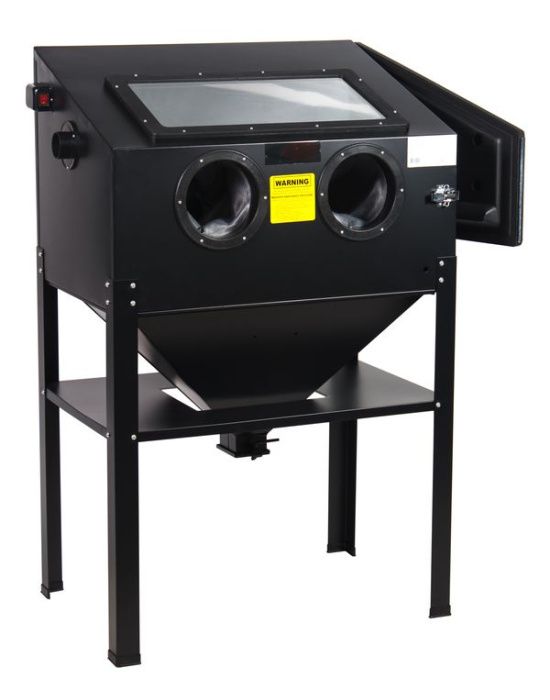 Пескоструйная пневмокамера, 220л, 425-708л/мин, 2.7-5.4атм RockForce RF-SBC220