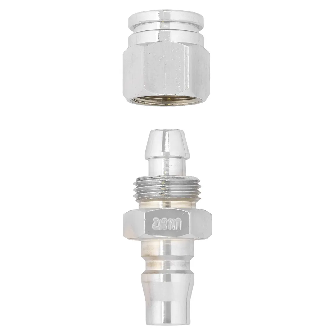 Быстросъемное соединение, "папа"-зажим под шланг 9х12 мм, железо, тип USA Forsage F-40PPG