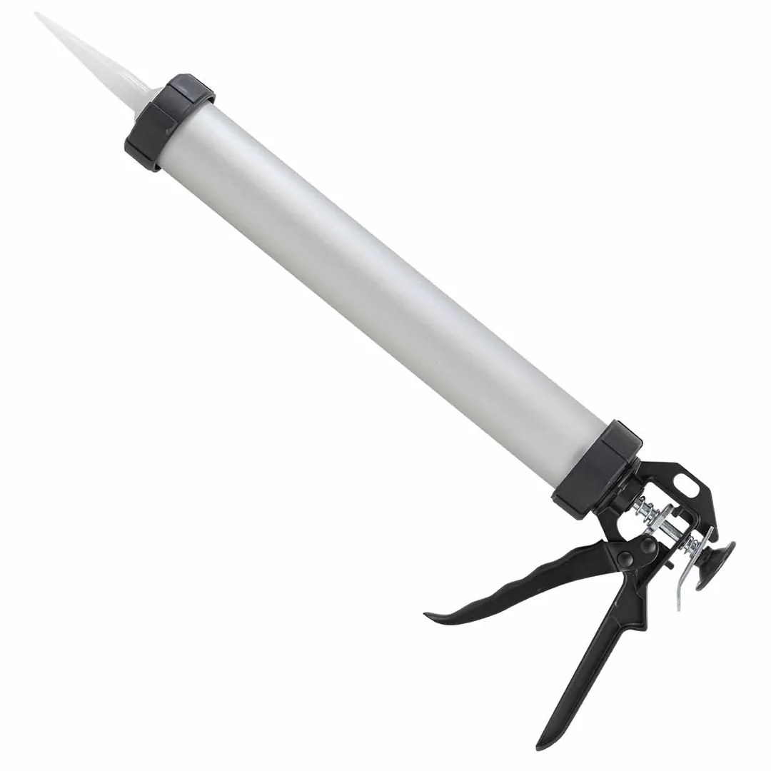 Пистолет для силикона алюминиевый 600 мл Forsage F-CG-02