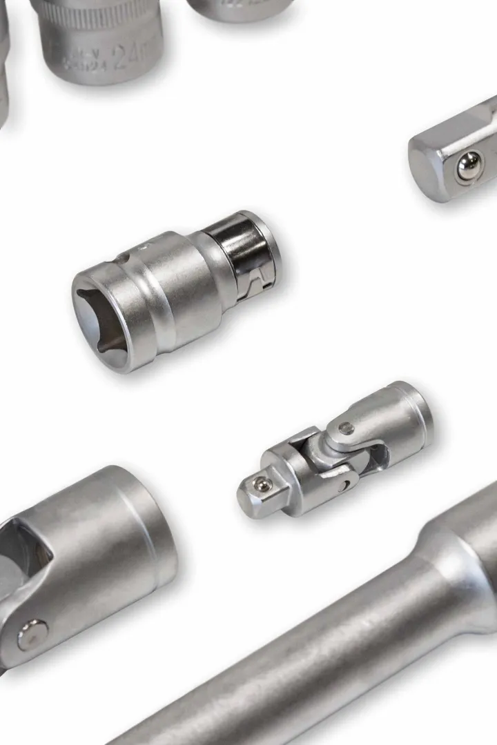 Набор инструментов 108 пр.1/4''&1/2'', 6-гр., 4-32 мм RockForce RF-41082-5EURO