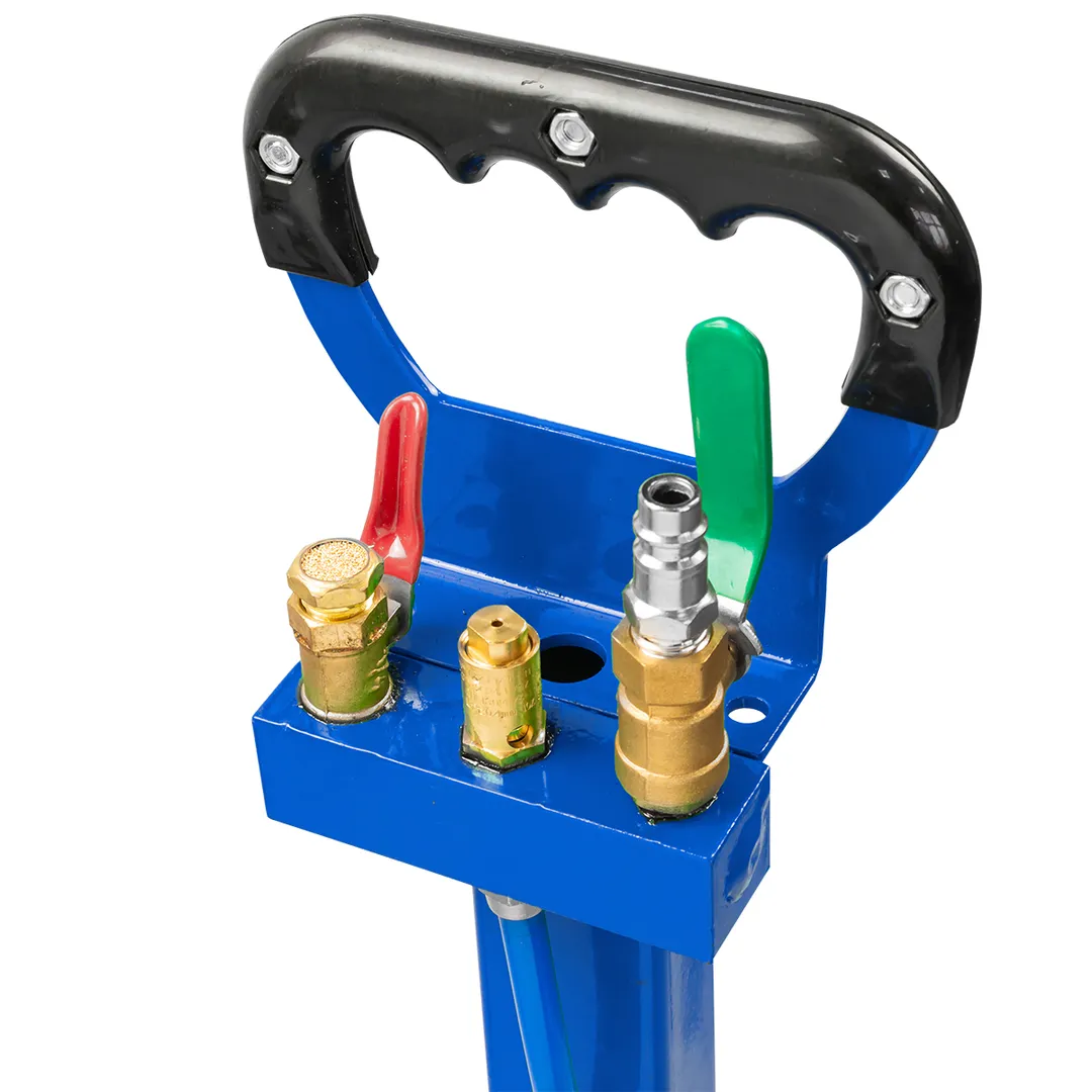 Домкрат подкатной пневматический 5 т, 150-450 мм Forsage F-TRA1813 MST