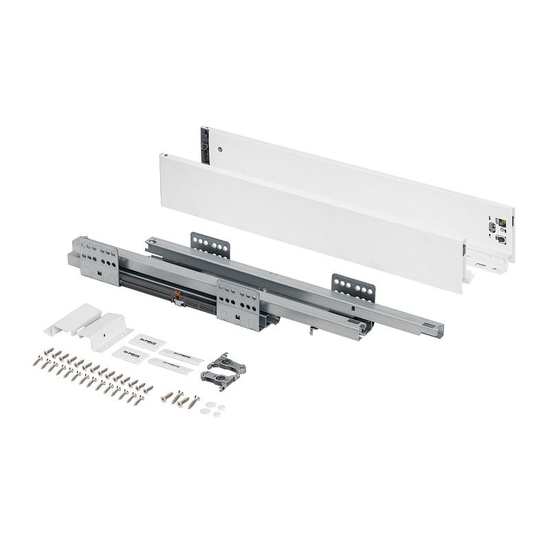 Система ящиков Evolution L-500 h84 белый SOFT CLOSE ДСП16мм SLIMBOX EVOLUTION 117346