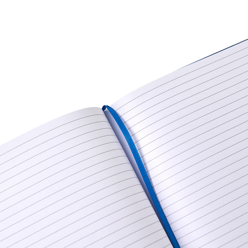 Блокнот "20D076", А4, 96 листов, голубой