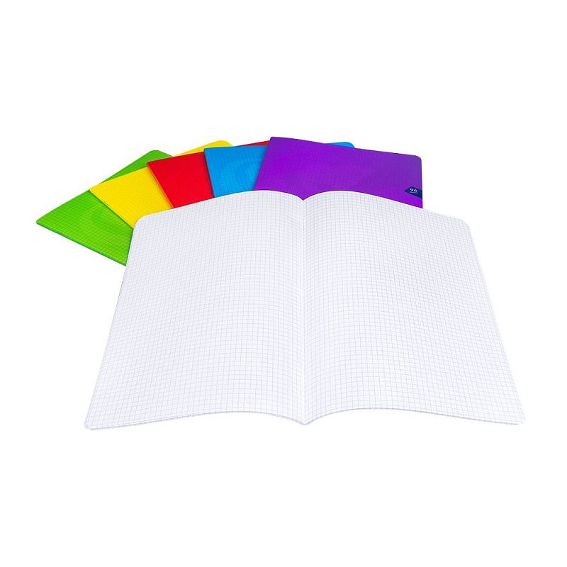 Блокнот "Mimesys", A4, 48 листов, клетка, ассорти