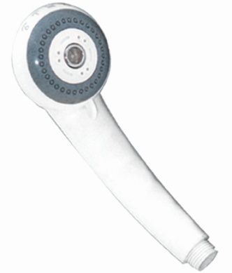 Душевая лейка 3 режима, "ручной душ", пластик, белый Ledeme L03