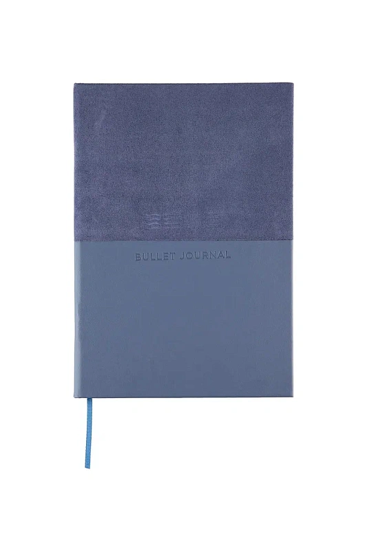 Блокнот "Стихия. Bullet Journal", А5, 80 листов, в точку, сумеречный синий