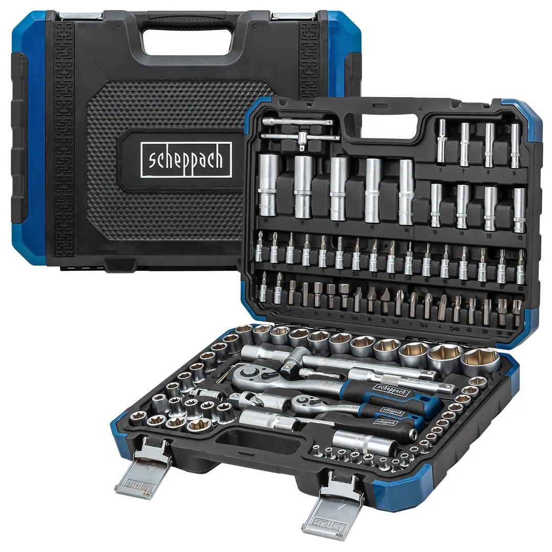 Набор инструментов 1/4''&1/2'', 108 пр. 6-гр Scheppach Sch-41082-5