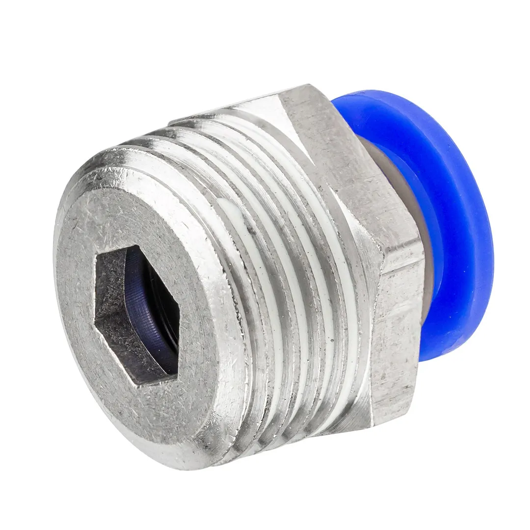 Фитинг для пластиковых трубок 10 мм-наружная резьба 1/2'' Forsage F-SPC10-04