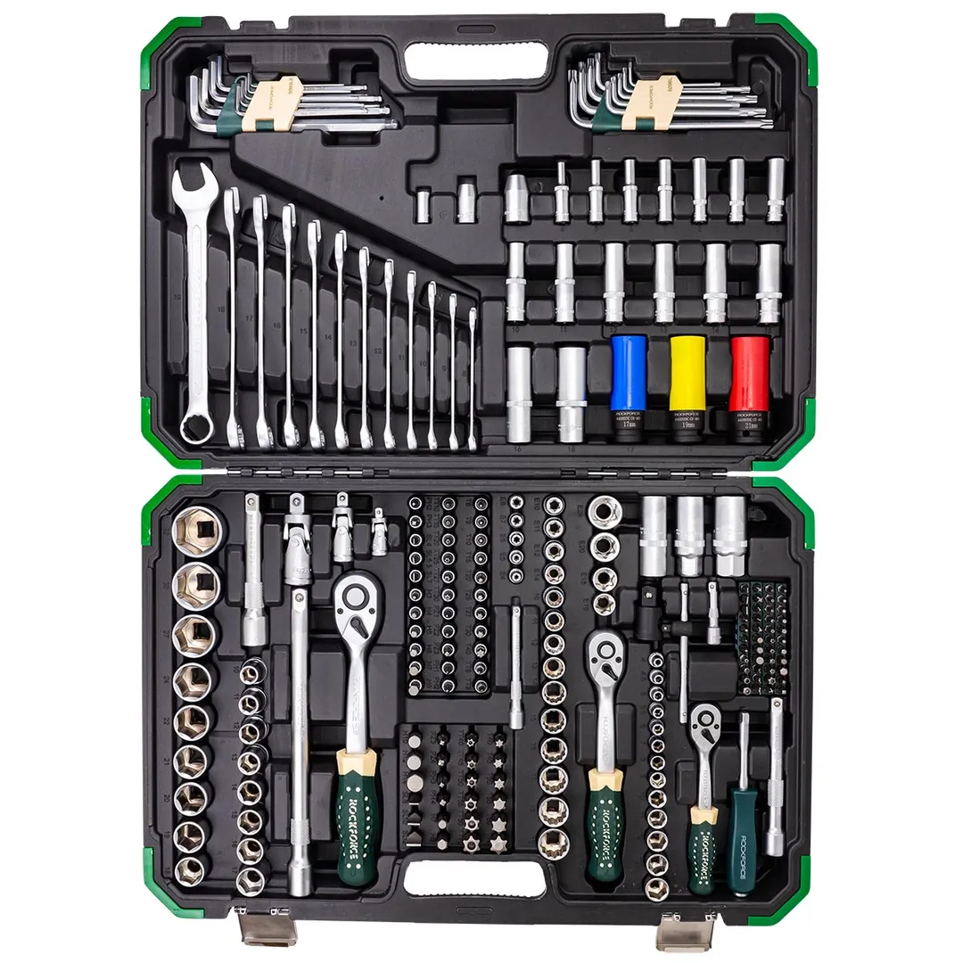 Набор инструментов 222 пр 1/4''&3/8''&1/2'' 6-гр&12-гр RockForce RF-42222-5