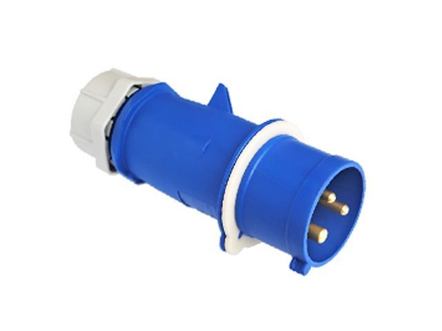Вилка силовая ВП16-972 (16А 220В 2P+E IP44) Bylectrica ВП16-972