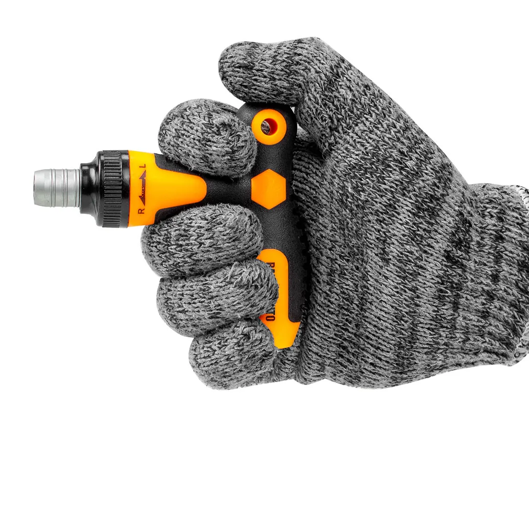 Отвертка реверсивная Т-образная телескопическая с комплектом бит и головок 32 пр. BaumAuto BM-30314232