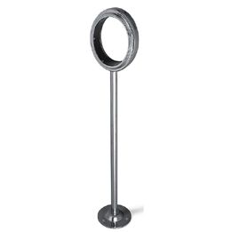 Держатель дистанционный проходной трубы d50 (Z-183) боковой, хром AKS 15418