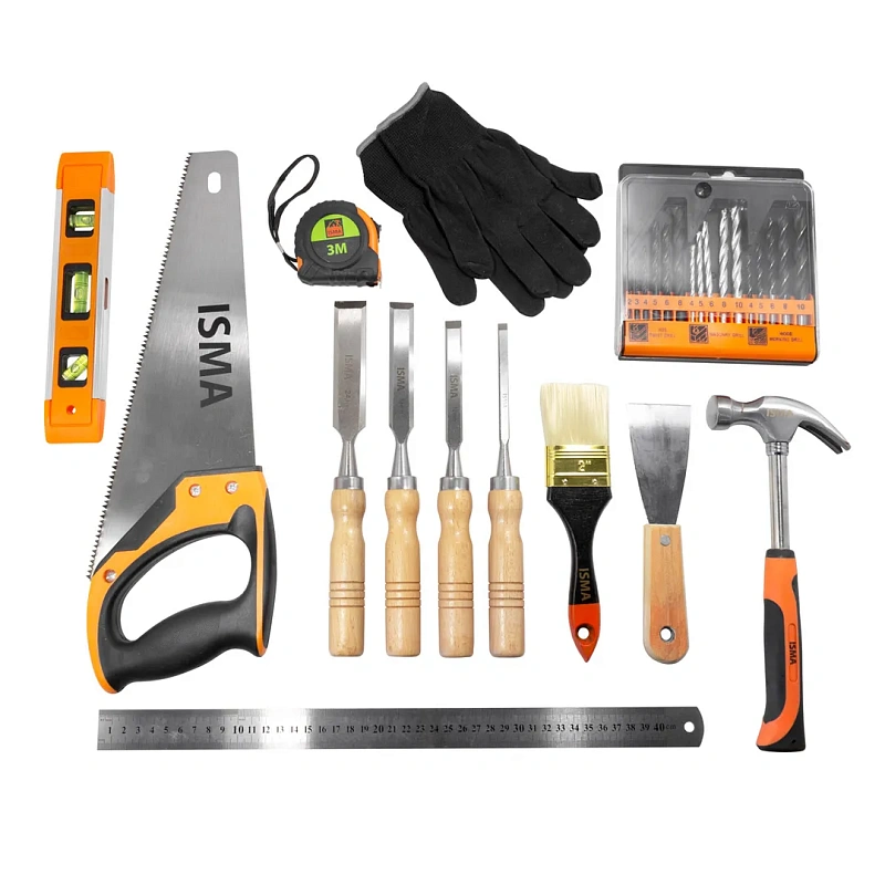 Набор инструментов 1300 пр. 1/2'', 6-гр. ''Дорожный кейс'' ISMA ISMA-513002