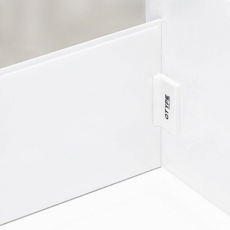 Комплект ультратонких боковин Evolution L-550 h148 белый ДСП16мм QTYPE 119526